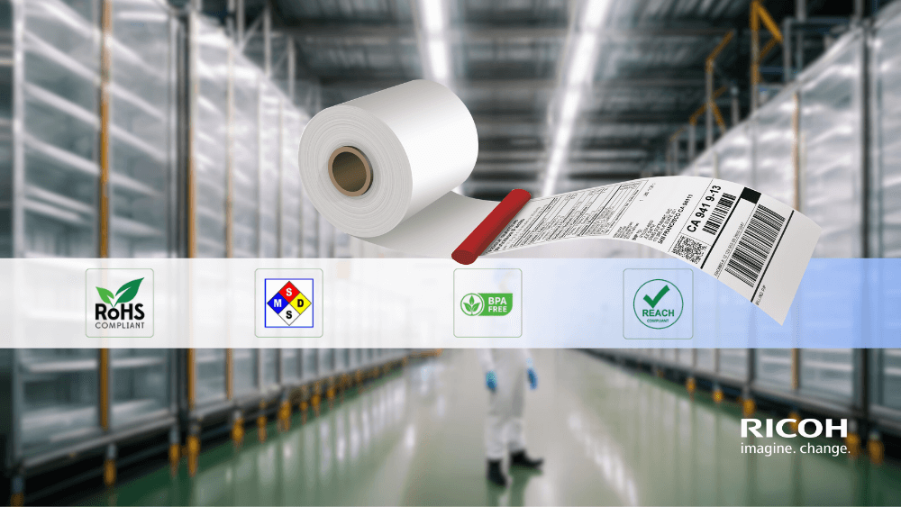 Nhãn in trực tiếp 150LCS-B W2-CL2 - Tem nhãn cho kho đông lạnh